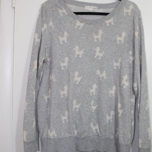 Forever 21 Plus Poodle Sweatshirt